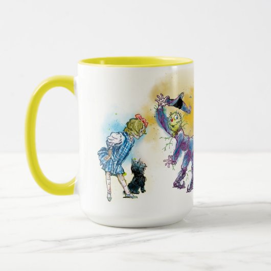 WIZARD OZ COFFEE TASSE mit Dorothy und Freunden (Links)