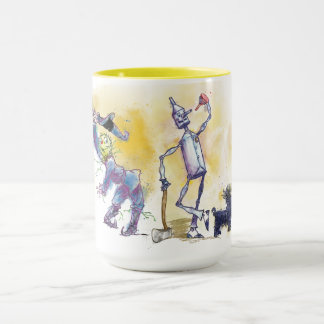 WIZARD OZ COFFEE TASSE mit Dorothy und Freunden