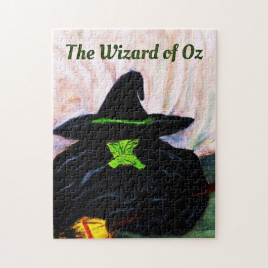 WIZARD OZ MELTING WITCH JIGSAW PUZZLE (Vertikal)
