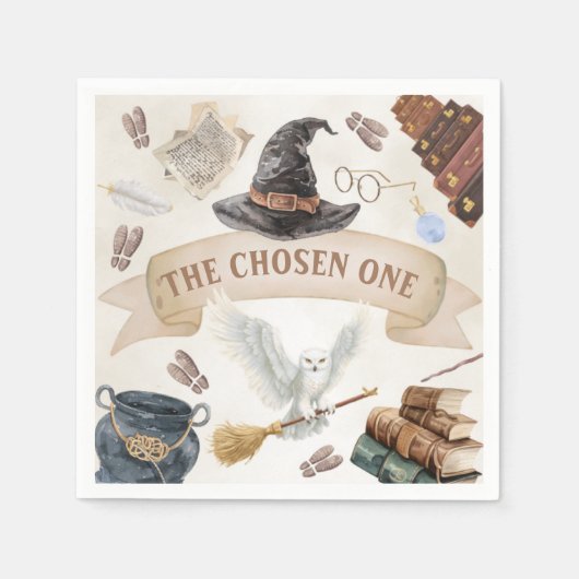 Wizard Party Napkin Serviette (Vorderseite)