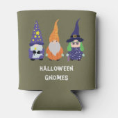 Wizard Pumpkin Witch Halloween Gnomes Dosenkühler (Rückseite)