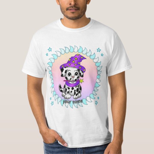 Wizard Puppy Dog T-Shirt (Vorderseite)