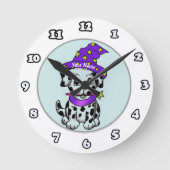Wizard Puppy Dog Uhr (Vorderseite)
