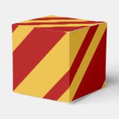 Wizard Red and Gold Heart Geschenkschachtel (Rückseite)