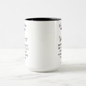 Wizard Robe und Hat Abschluss 2025 Funny Custom Tasse (Zentrum)