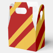 Wizard Rot und Gold Gable Geschenkschachtel (Geöffnet)