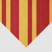 Wizard Rot und Gold Seidenpapier (Ausschnitt)
