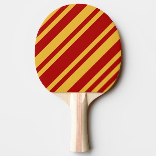 Wizard Rot und Gold Tischtennis Schläger (Rückseite)