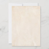 Wizard School Themed Birthday Party Invitation Einladung (Rückseite)