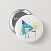 Wizard Selby Button (Vorne & Hinten)
