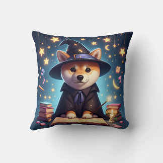 Wizard Shiba Inu Pillow Kissen