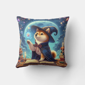 Wizard Shiba Inu Pillow Kissen
