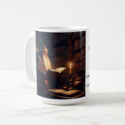 Wizard Study Kaffeetasse (Vorderseite Links)