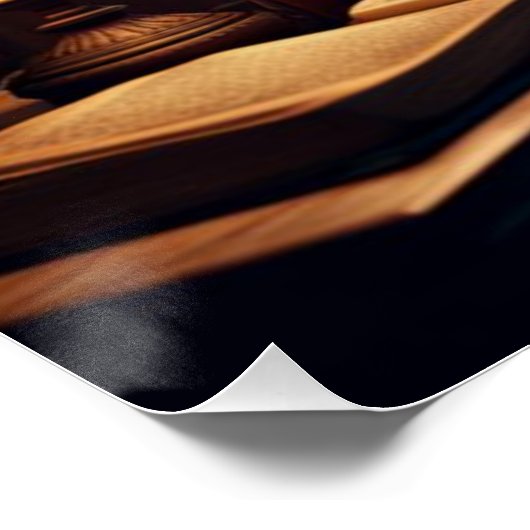 Wizard Study Poster (Ecke)