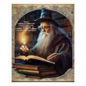 Wizard Study Poster (Vorderseite)