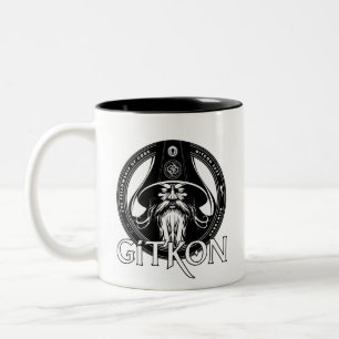 Wizard-Tasse   GitKon: Das Fellowship of Code Zweifarbige Tasse