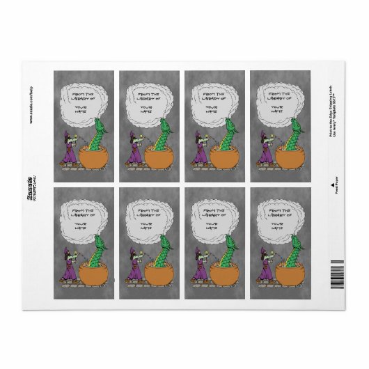 Wizard und Dragon Buchzeichen (Vorne)