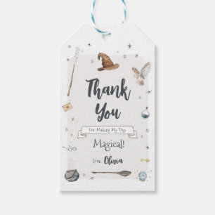 Wizard Vielen Dank für Ihr Interesse Tag Geschenkanhänger