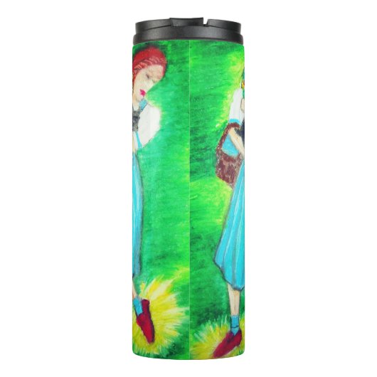 WIZARD VON OZ DORTHY'S MAGIC SHOES THERMOSBECHER (Rückseite)