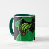 WIZARD VON OZ FLYING WICKED WITCH Tasse (Vorderseite Links)