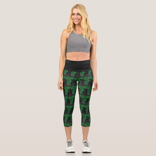 WIZARD VON OZ MELTING WITCH CAPRI LEGGINGS (Vorderseite)