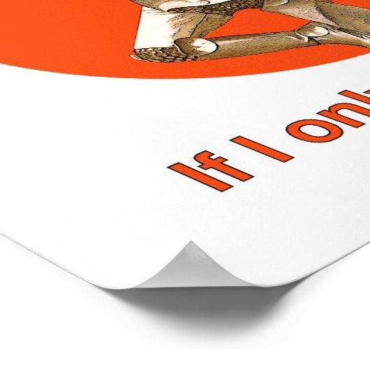 Wizard von Oz Tinman Heart Poster (Ecke)