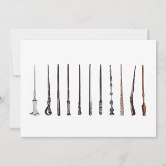Wizard Wands Einladung