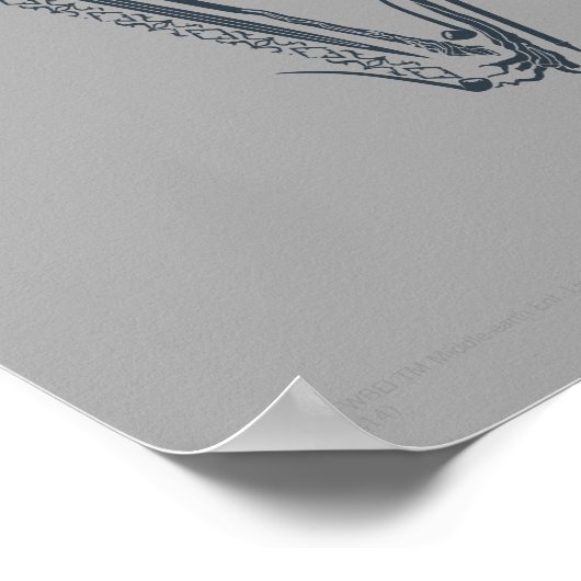 Wizard Weapon Collage Poster (Ecke)