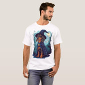 Wizard Wiener � Magical Dachshund T-Shirt (Vorne ganz)