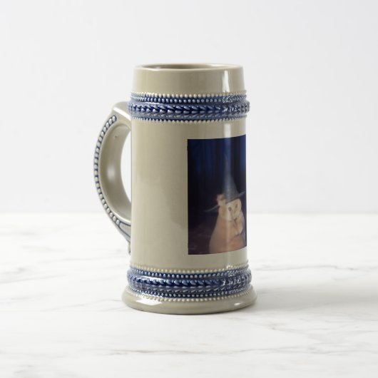 WizardCat-Tasse Bierglas (Vorderseite Links)