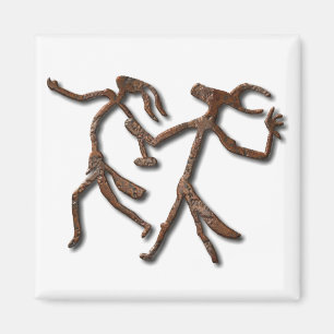 Wizards Dance-Rust-Magnet Magnet