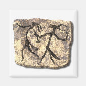 Wizards Dance Stone Magnet (Vorne)