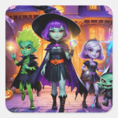 Wizards, Ghouls, and Spooky Sticker (Vorderseite)