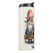 Wizards Gnomes Steampunk Thermosbecher (Nach links gedreht)