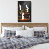 Wizards Library Leinwanddruck (Insitu (Schlafzimmer))