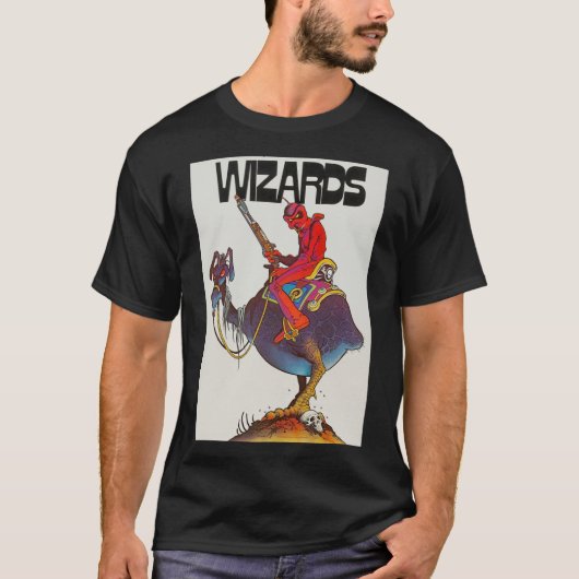 WIZARDS MOVIE POSTER HIGH RESOLUTION SCAN Classic  T-Shirt (Vorderseite)