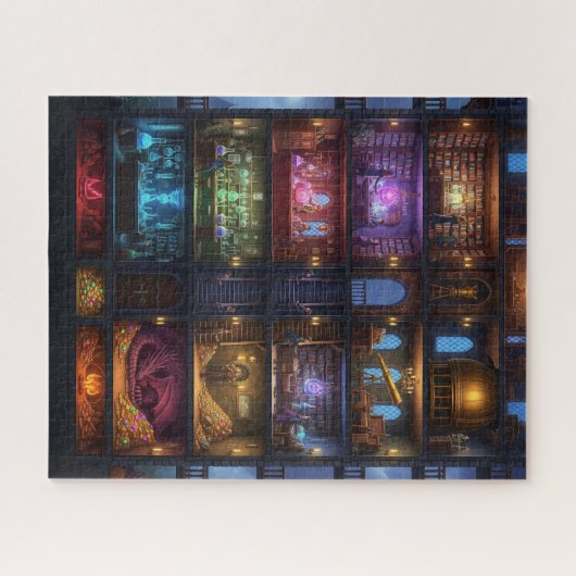 Wizard's Tower Puzzle (Horizontal)