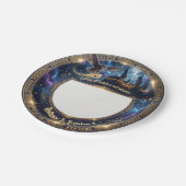 Wizards & Witches Birthday Party Paper Plates Pappteller (Schrägansicht)