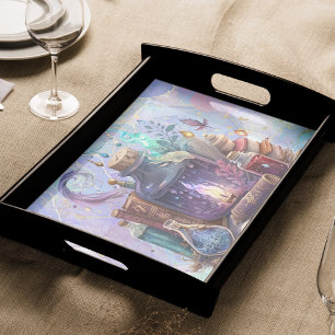 Wizardtabelle   Hexenzauberschreibtisch für Wasser Seidenpapier