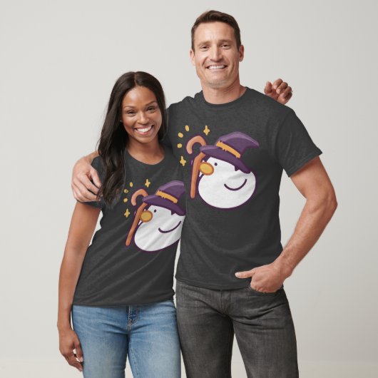 Wizarduck Funny halloween Retro T-Shirt (Unisex)
