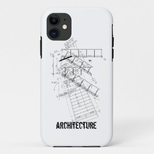 WJ iphone 5 Fall - Architektur Case-Mate iPhone Hülle (Rückseite)