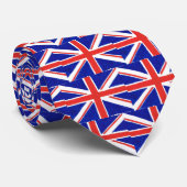 WJ UK flag Krawatte (Gerollt)