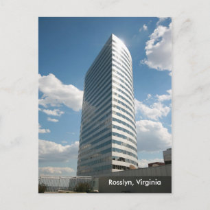 WJLA-TV-Gebäude in Rosslyn, Virginia Postkarte