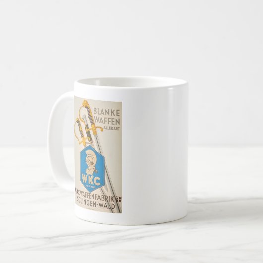 WKC Solingen Deutsch Kaffeetasse (Vorderseite Links)