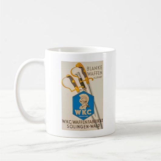WKC Solingen Deutsch Kaffeetasse (Links)
