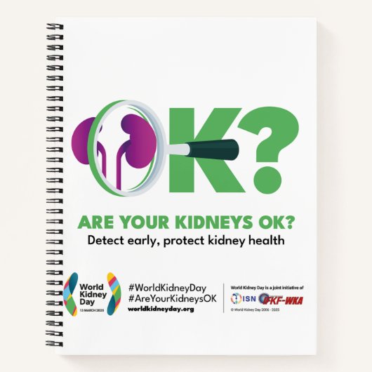 WKD 2025 Spiral Notebook Notizblock (Vorderseite)