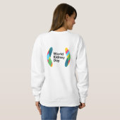 WKD 2026 Damen-Sweatshirt Sweatshirt (Schwarz voll)