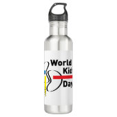 WKD Wasser-Flasche Edelstahlflasche (Vorderseite)