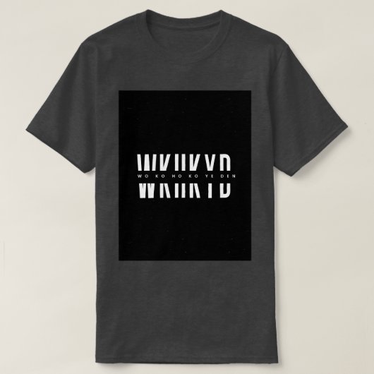 WKHKYD Wo Ko Ho Ko Y3 D3n T-Shirt (Design vorne)