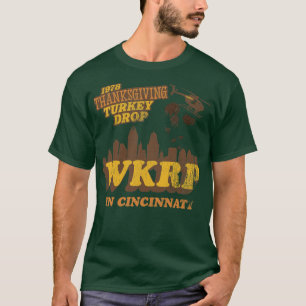 WKRP in Cincinnati 1978 Erntedank Türkei Drop T-Shirt